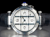 Cartier Pasha 38mm W3104055 Steel Grid Silver Dial